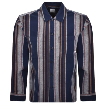 Product Image for Farah Joshua Stripe Shirt Blue