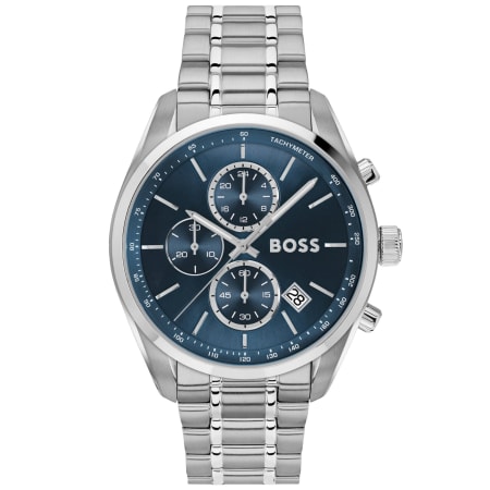 Product Image for BOSS Grand Prix 44 Watch Silver
