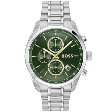 Product Image for BOSS Grand Prix 44 Watch Silver