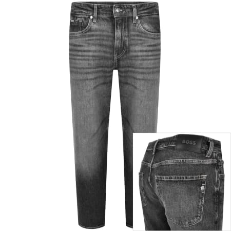 Product Image for BOSS Re Maine Regular Fit Jeans Black