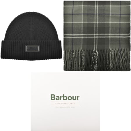 Product Image for Barbour International Beanie And Scarf Black