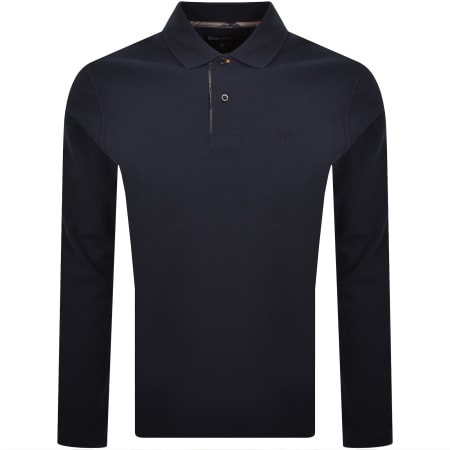 Product Image for Barbour Essential Tartan Placket Polo Navy