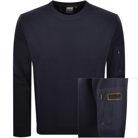 Product Image for Barbour International Grip Sweatshirt Navy