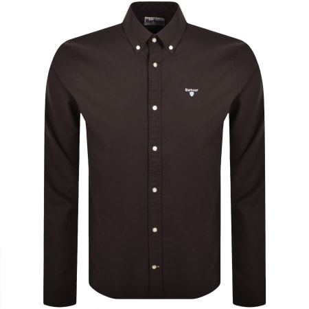 Product Image for Barbour Long Sleeved Oxtown Shirt Brown