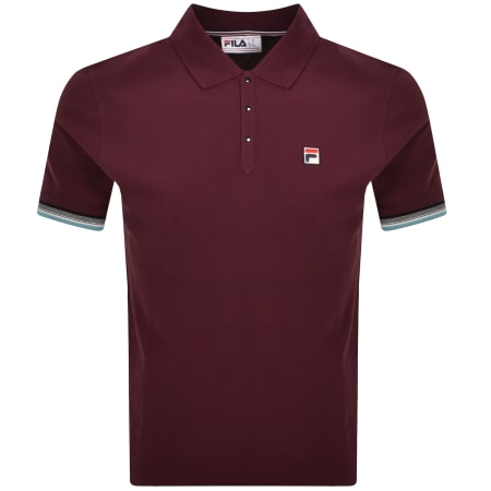 Product Image for Fila Cuff Detail Polo Purple