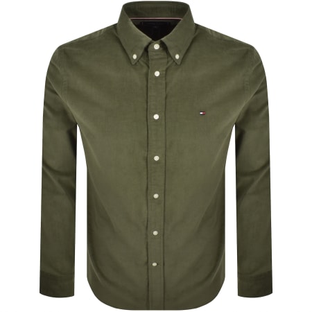 Product Image for Tommy Hilfiger Corduroy Shirt Green