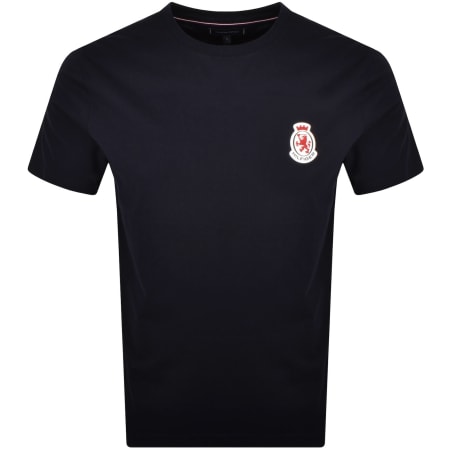 Product Image for Tommy Hilfiger Crest T Shirt Desert Sky Navy