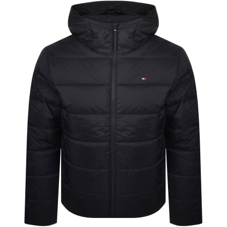 Product Image for Tommy Hilfiger Mid Weight Hooded Jacket Navy
