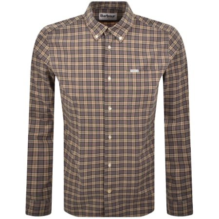 Product Image for Barbour Lomond Tailored Tartan Shirt Beige