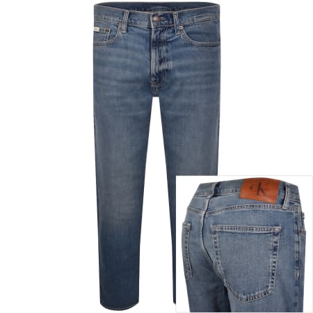 Product Image for Calvin Klein Jeans Straight Fit Jeans Blue