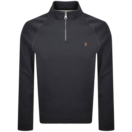 Product Image for Farah Jim Quarter Zip Sweatshirt Grey