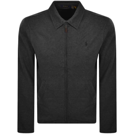 Product Image for Ralph Lauren Herringbone Sweatshirt Grey