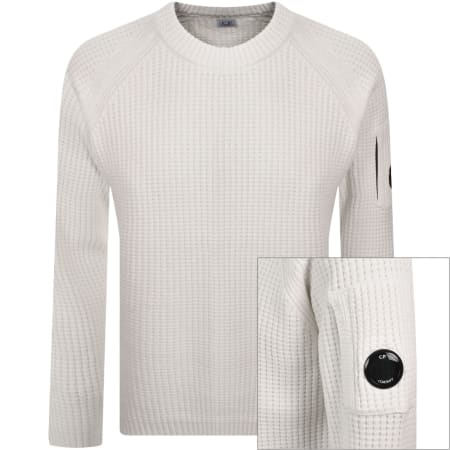 Product Image for CP Company Knit Jumper White