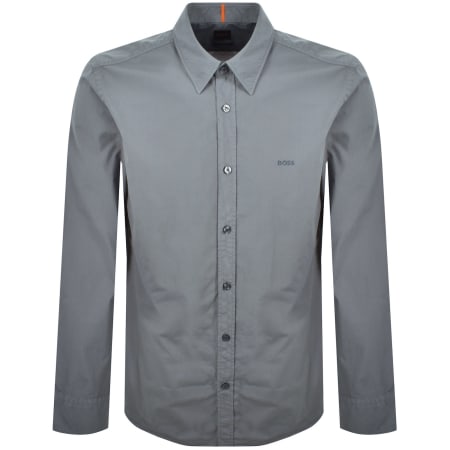 Product Image for BOSS Relegant 6 Long Sleeved Shirt Grey