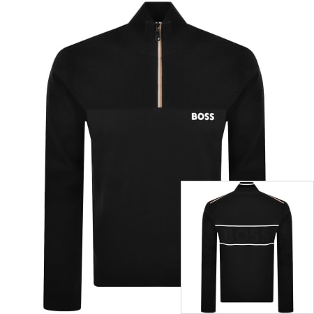 Product Image for BOSS K Hydro QZ Sweatshirt Black