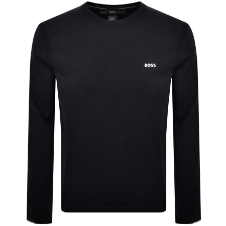 Product Image for BOSS Ever X Crew Neck Jumper Dark Blue