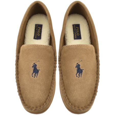 Product Image for Ralph Lauren Brenan Slippers Natural Brown
