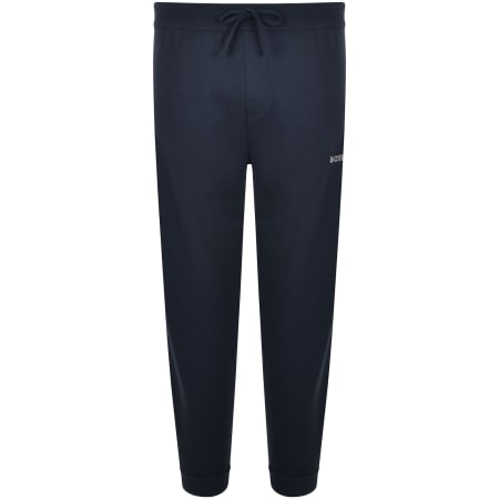 Product Image for BOSS Waffle Cuff Joggers Navy