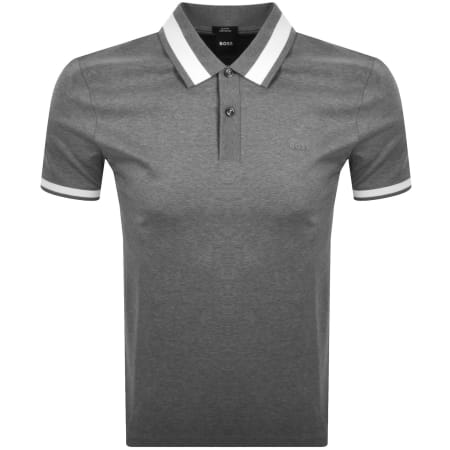 Product Image for BOSS H Phillipson 200 Polo T Shirt Grey