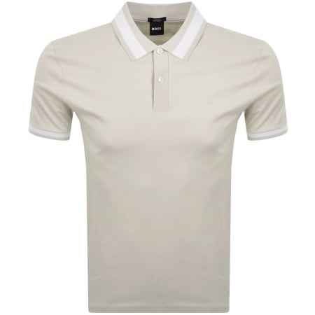 Product Image for BOSS H Phillipson 200 Polo T Shirt Beige