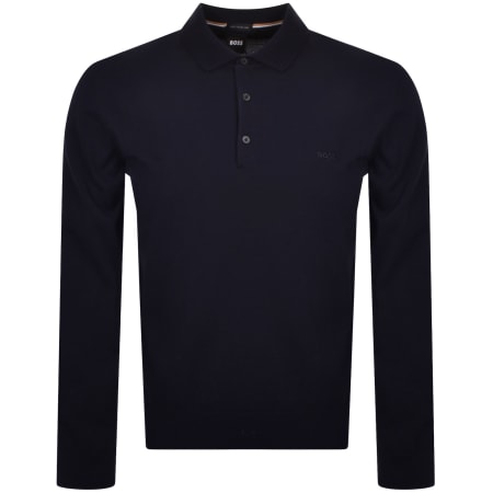 Product Image for BOSS Bono Knit Jumper Navy