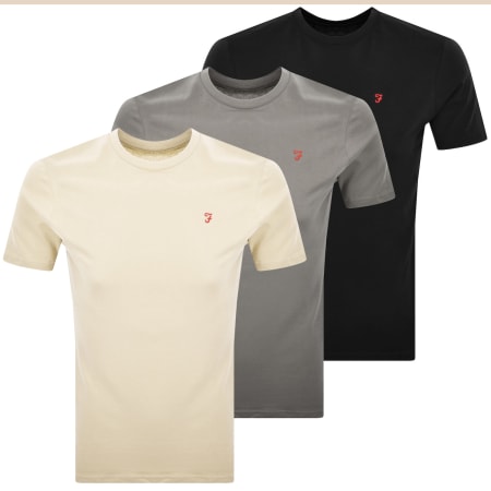 Product Image for Farah Lounge 3 Pack Coop T Shirts