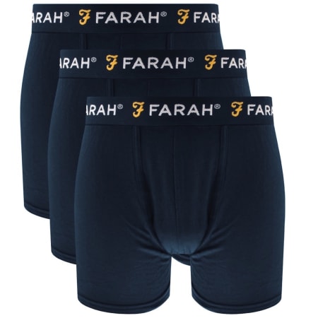 Product Image for Farah Aveleer 3 Pack Trunks Navy