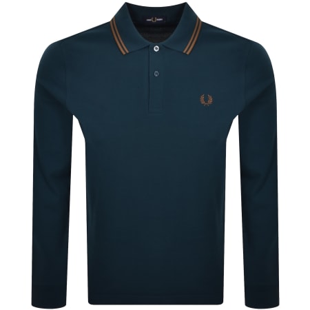 Product Image for Fred Perry Twin Tipped Polo T Shirt Blue