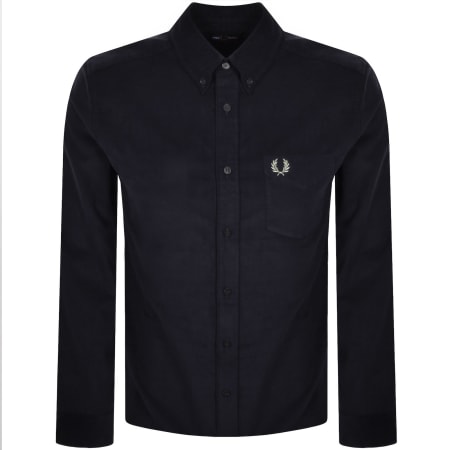 Product Image for Fred Perry Needle Corduroy Shirt Navy