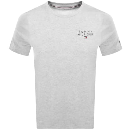Product Image for Tommy Hilfiger Logo T Shirt Grey