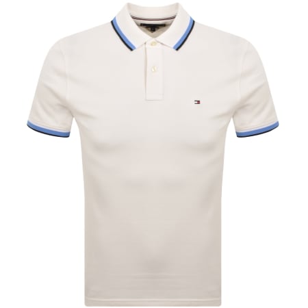 Product Image for Tommy Hilfiger Polo T Shirt Cream