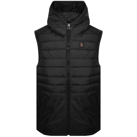Product Image for Luke 1977 Bubbla Hooded 2000 Gilet Black