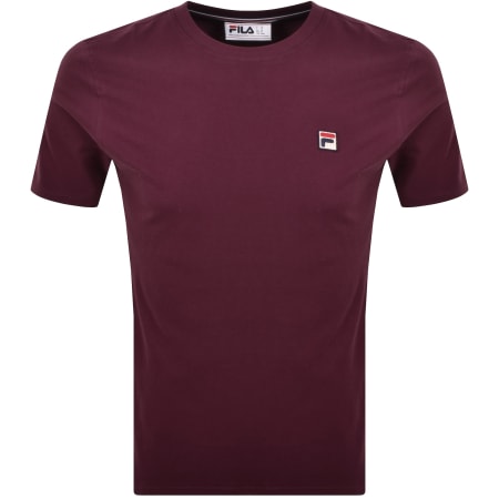 Product Image for Fila Vintage Sunny 2 Essential T Shirt Burgundy