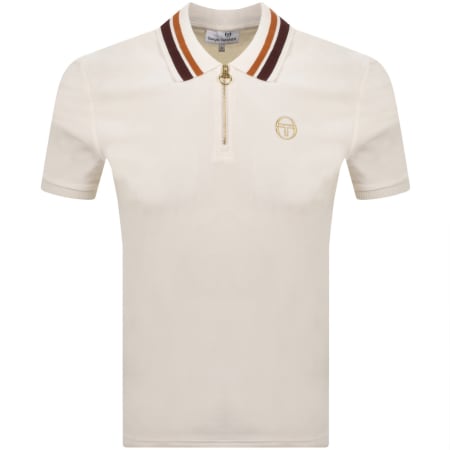 Product Image for Sergio Tacchini Mahony Velour Polo Cream