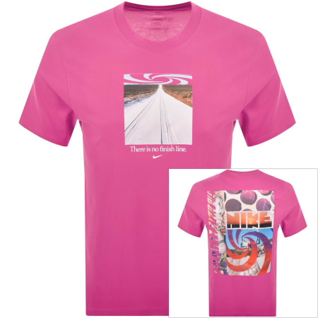 Product Image for Nike Logo T Shirt Fuchsia Pink