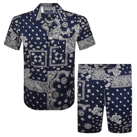 Product Image for Ralph Lauren Lounge Set Bandana Print Navy