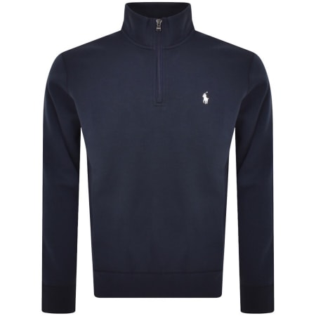 Product Image for Ralph Lauren Half Zip Sweatshirt Navy