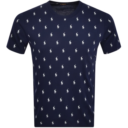 Product Image for Ralph Lauren Lounge Crew Neck T Shirt Navy