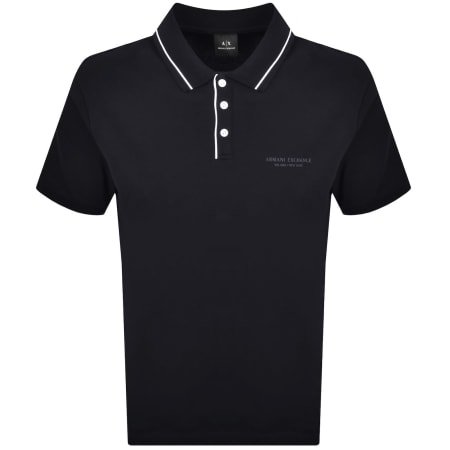 Product Image for Armani Exchange Polo T Shirt Deep Navy