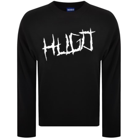 Product Image for HUGO Blue Namenex Sweatshirt Black