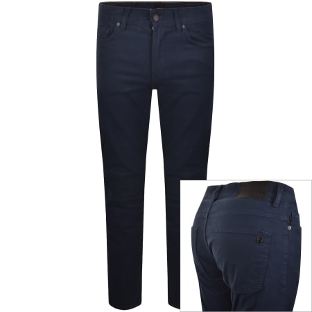Product Image for BOSS Delaware Slim Fit Trousers Blue