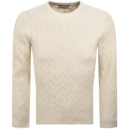 Product Image for Replay Crew Neck Knit Jumper Cream