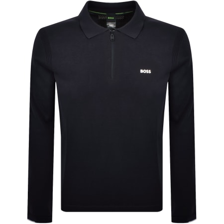 Product Image for BOSS Ever X Knit Polo Jumper Navy