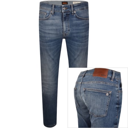 Product Image for BOSS Delaware Slim Fit Jeans Blue