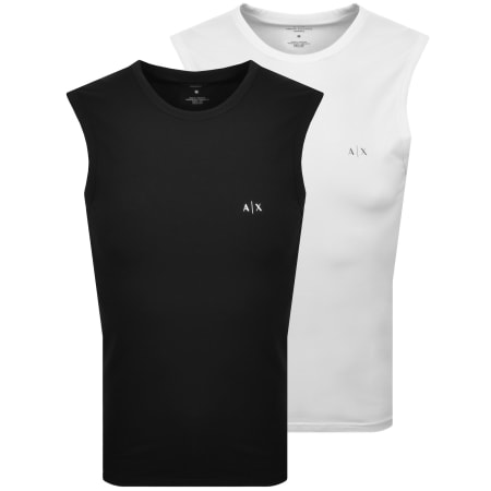 Product Image for Armani Exchange 2 Pack Vest Tops
