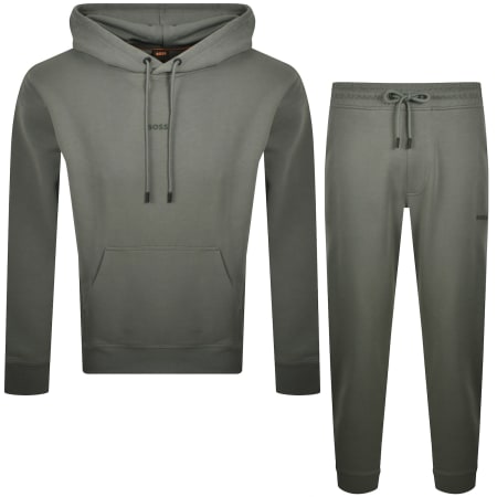 Product Image for BOSS We Small Hood Tracksuit Grey