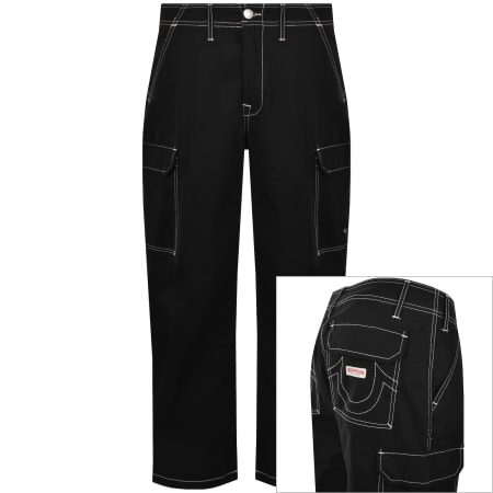 Product Image for True Religion Ripstop Cargo Trousers Jet Black