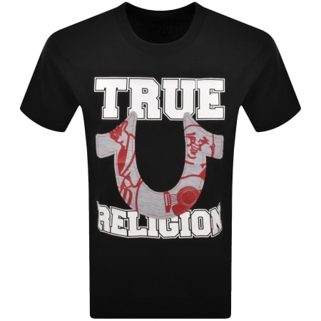 Product Image for True Religion Terry Applique T Shirt Black