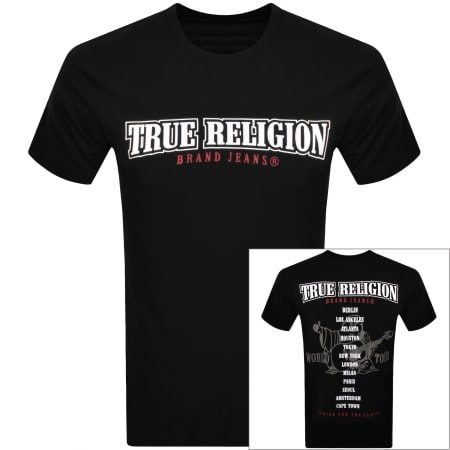 Product Image for True Religion Flock Buddha T Shirt Black