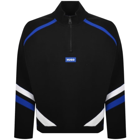 Product Image for HUGO Blue Naloneck Sweatshirt Black